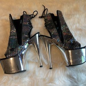 Used pleaser mermaid heels